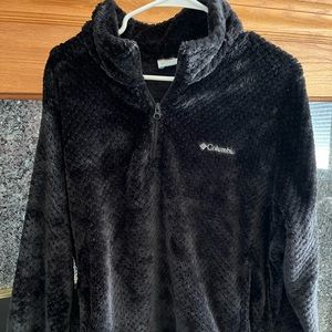 Columbia Textured Zip Up Fleece